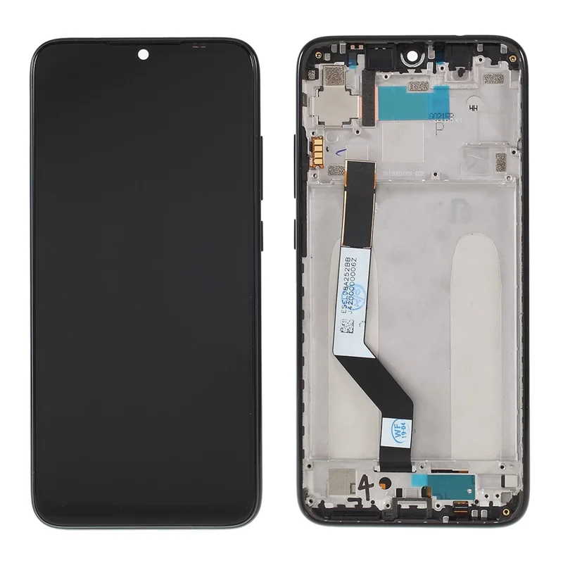 Assembly LCD Screen and Digitizer Assembly + Frame (without Logo) for Xiaomi Redmi Note 7 / Note 7 Pro - Black