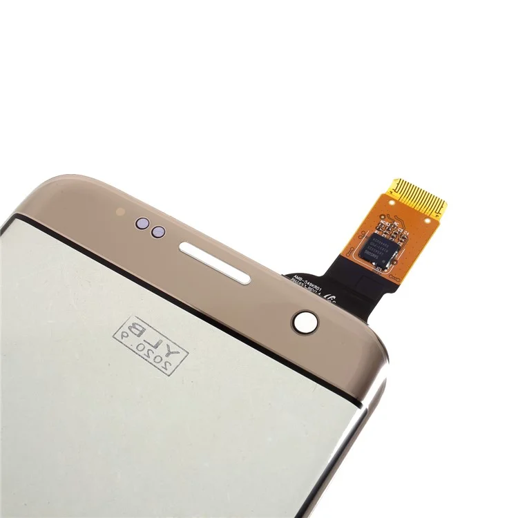 Digitizer Touch Screen Glass Spare Part with Polarizer for Samsung Galaxy S7 edge G935 - Gold