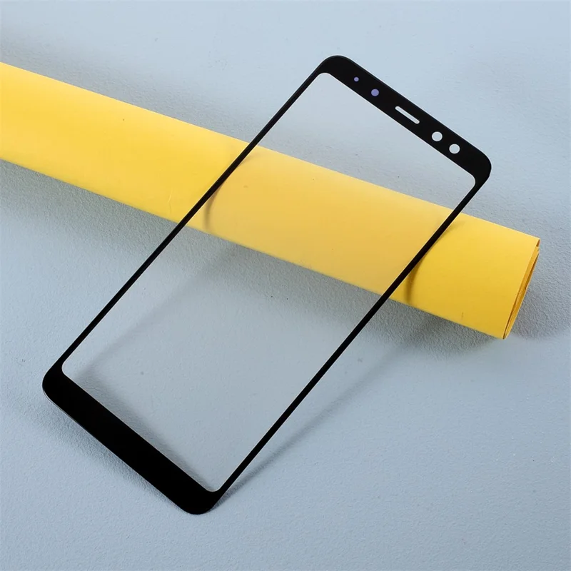 Screen Glass Lens + OCA Adhesive Replacement for Samsung Galaxy A8 (2018)