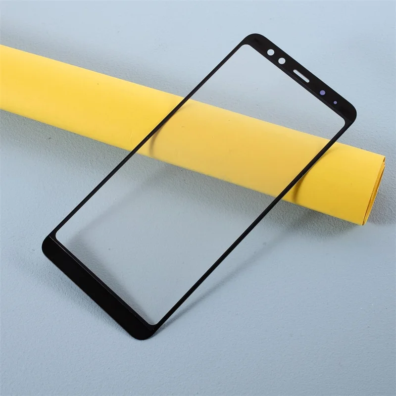 Screen Glass Lens + OCA Adhesive Replacement for Samsung Galaxy A8 (2018)