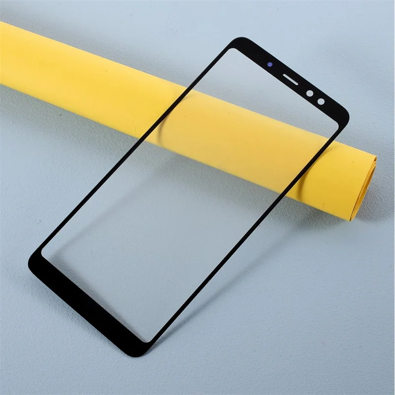 Screen Glass Lens + OCA Adhesive Repair Part for Samsung Galaxy A8+ (2018)