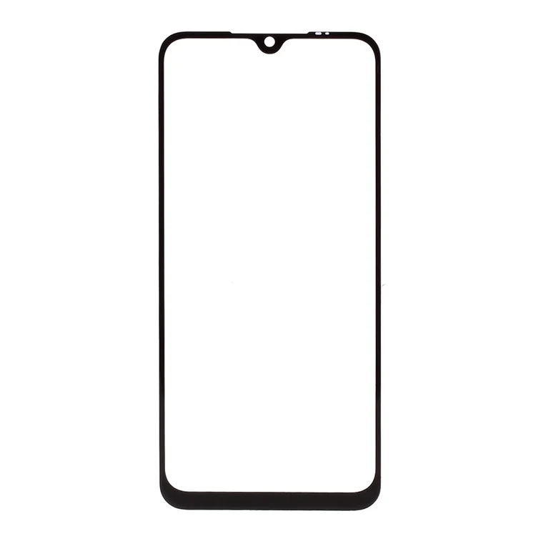 Screen Glass Lens + OCA Adhesive Remplacement Pour Xiaomi Redmi Note 8 (sans Logo) - le Noir
