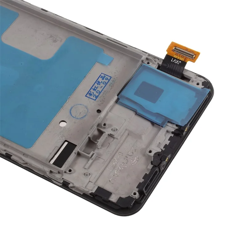 For Vivo X21 LCD Screen and Digitizer Assembly with Frame Replacement Part (In-cell Craft) - Black