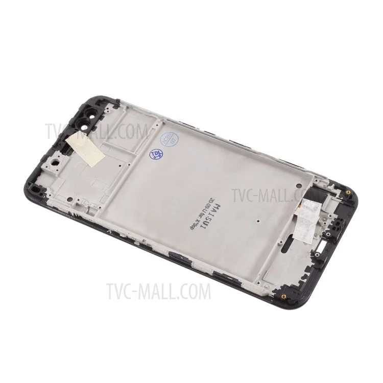 For Vivo X9s Plus LCD Screen and Digitizer Assembly with Frame Repair Part (In-cell Craft) - Black