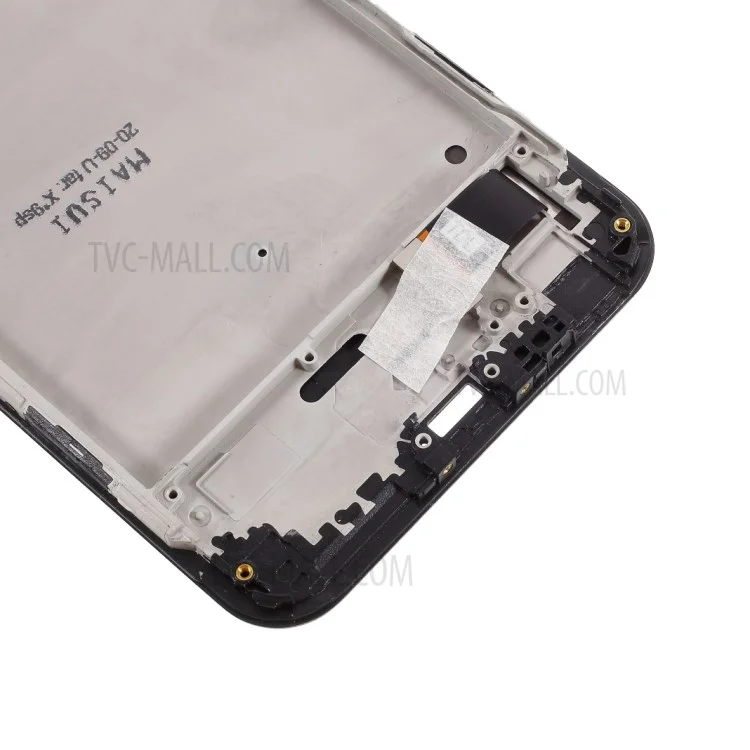 For Vivo X9s Plus LCD Screen and Digitizer Assembly with Frame Repair Part (In-cell Craft) - Black