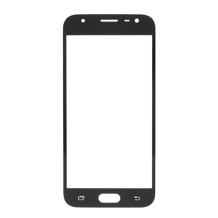 Front Screen Glass Lens Replace Part for Samsung Galaxy J3 (2017) J330 - Black