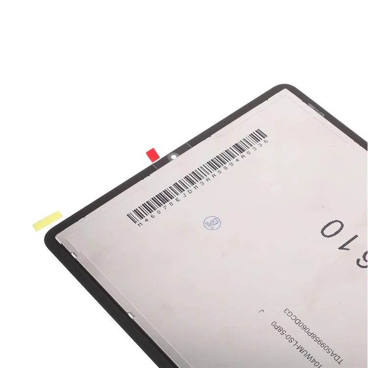 Grade S OEM LCD-Bildschirm und Digitizer-Baugruppe (ohne Logo) für Samsung Galaxy Tab S6 Lite (2020) P610 / P615 - Schwarz