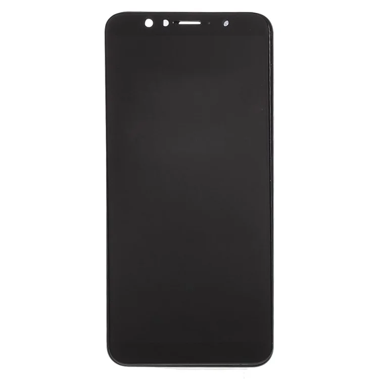 Écran LCD de qualité B et assemblage de numériseur + cadre (sans logo) pour Asus Zenfone Max Pro (M1) ZB601KL/ZB602KL - Noir