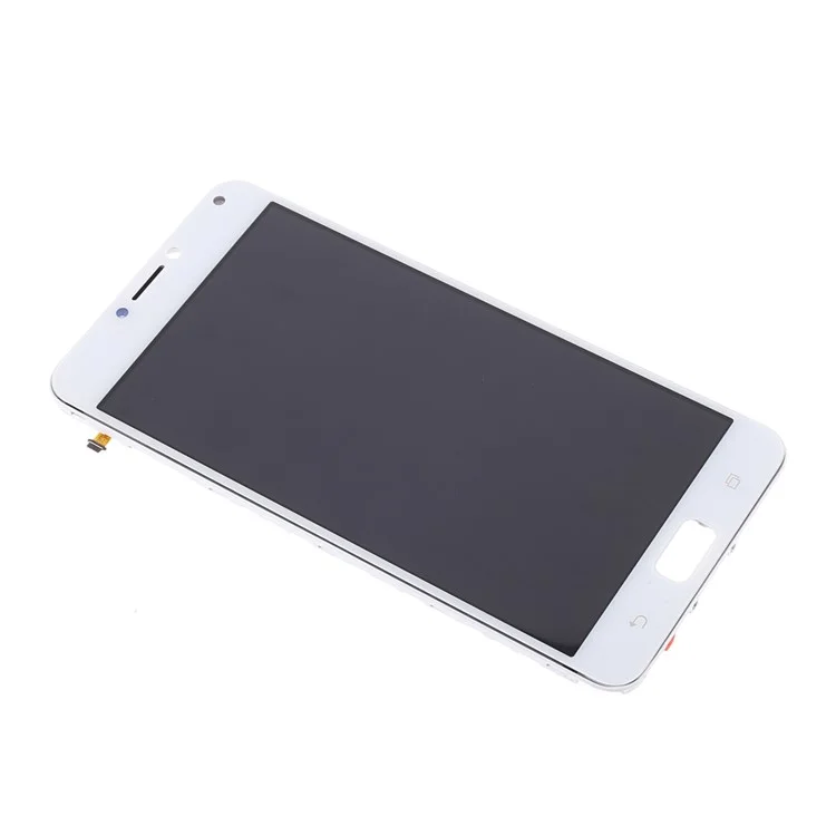 Сборка жк -экрана и Дигитайзатор Сборка + Рама (без Логотипа) Для Asus Zenfone 4 Max Zc554kl - Белый