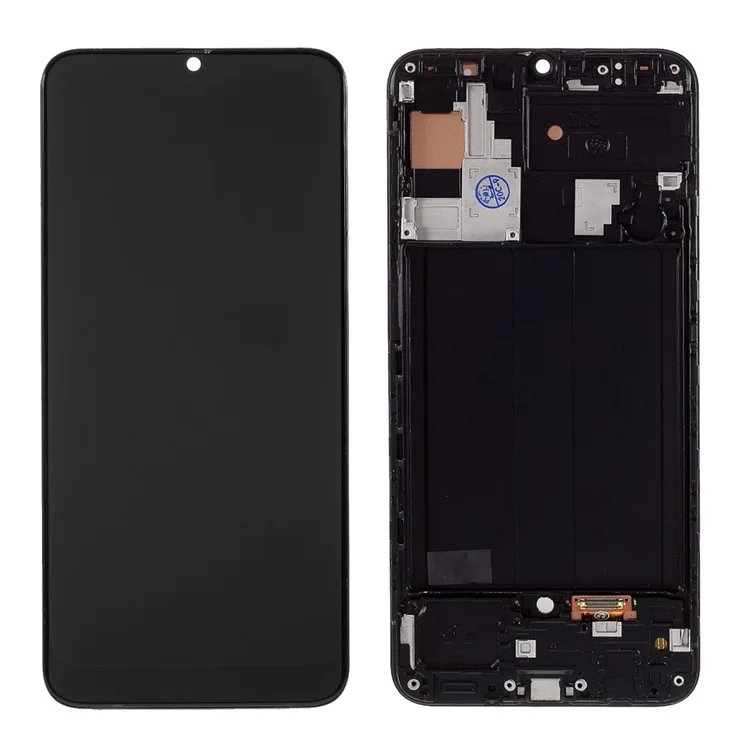 Ensamblaje de Pantalla LCD y Digitalizador + Versión TFT de Cuadro (sin Logotipo) Para Samsung Galaxy A30 A305 - Negro