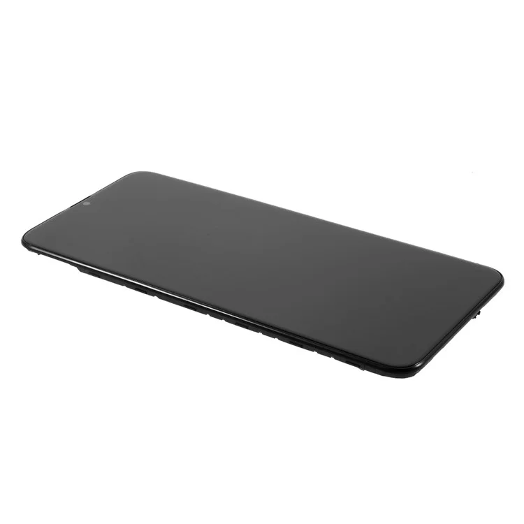 LCD-Bildschirm und Digitizer-Baugruppe + Rahmen, TFT-Version (ohne Logo) für Samsung Galaxy A20 A205 - Schwarz