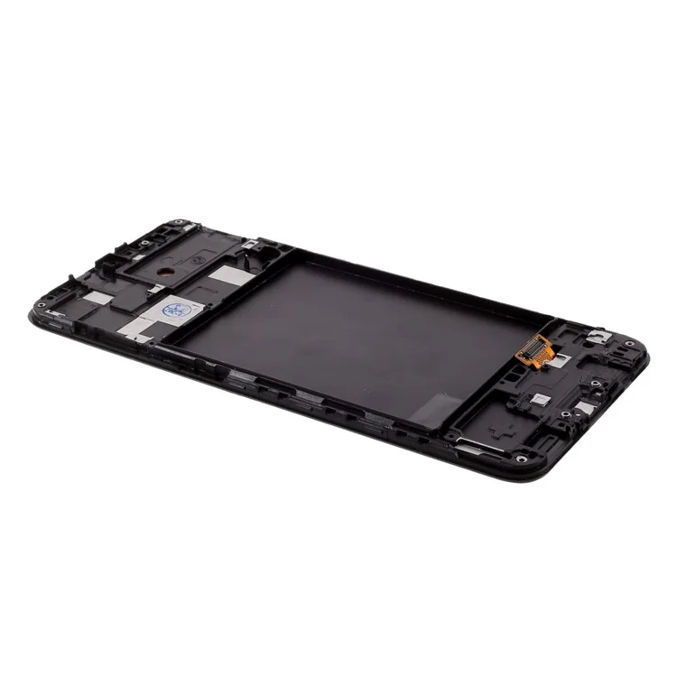 LCD-Bildschirm und Digitizer-Baugruppe + Rahmen, TFT-Version (ohne Logo) für Samsung Galaxy A20 A205 - Schwarz