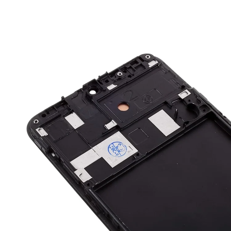 LCD-Bildschirm und Digitizer-Baugruppe + Rahmen, TFT-Version (ohne Logo) für Samsung Galaxy A20 A205 - Schwarz