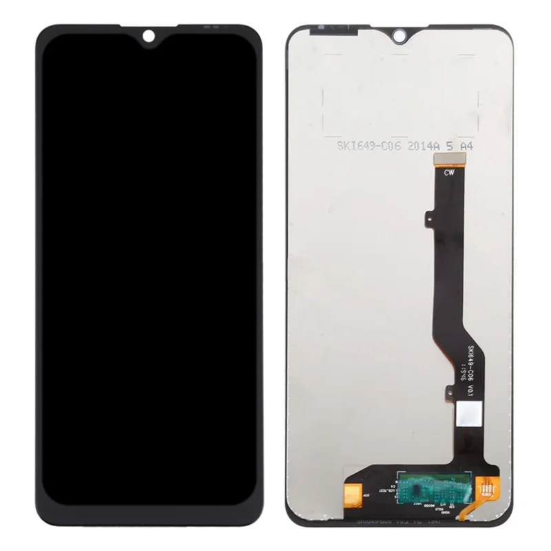 قطع غيار شاشة LCD وأداة التحويل الرقمي الأصلية لجهاز ZTE Blade V Smart (2050) - أسود