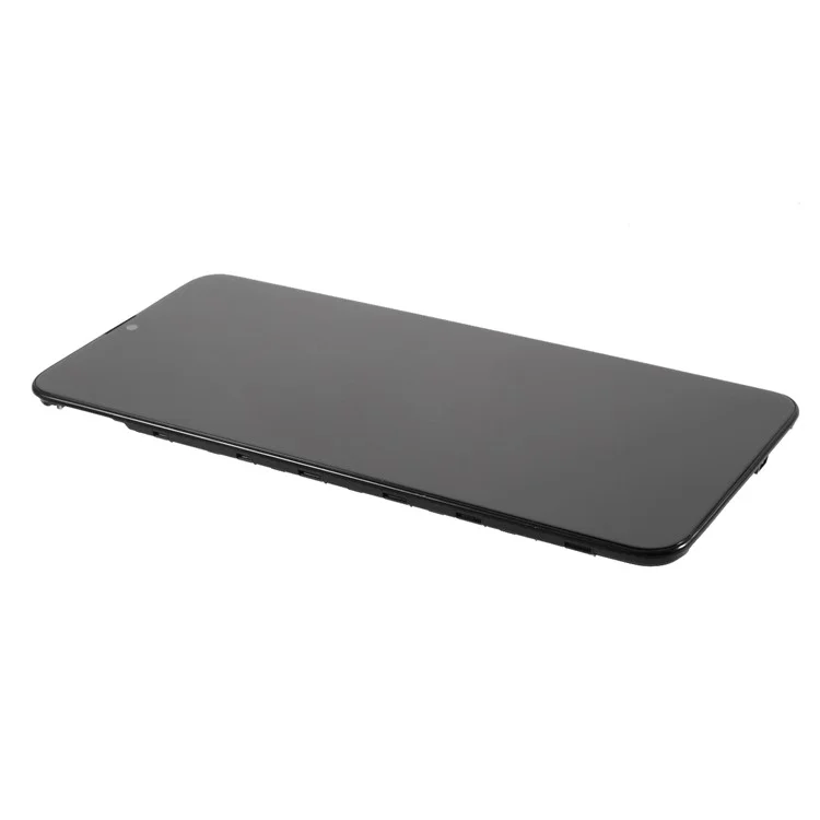 Sostituzione dello schermo LCD e del gruppo digitalizzatore + cornice (senza logo) (edizione TFT, senza funzione di impronta digitale) per Samsung Galaxy A30s SM-A307 - Nero