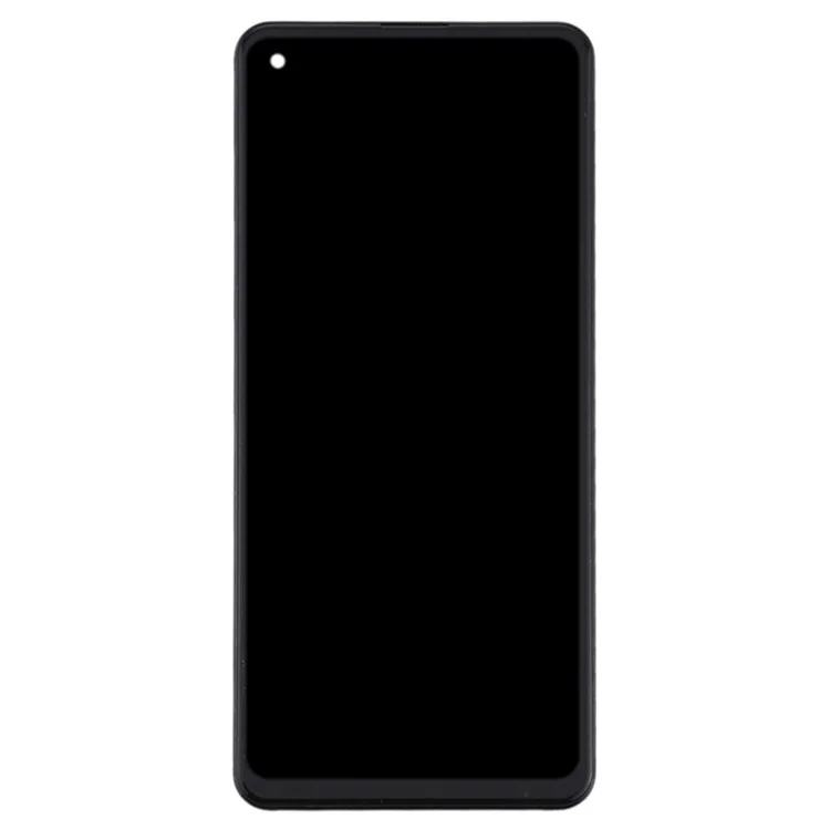 Сборка экрана LCD Grade C и сенсорного экрана + ремонтная часть рамки (без логотипа) для Samsung Galaxy A21s SM-A217 - черная