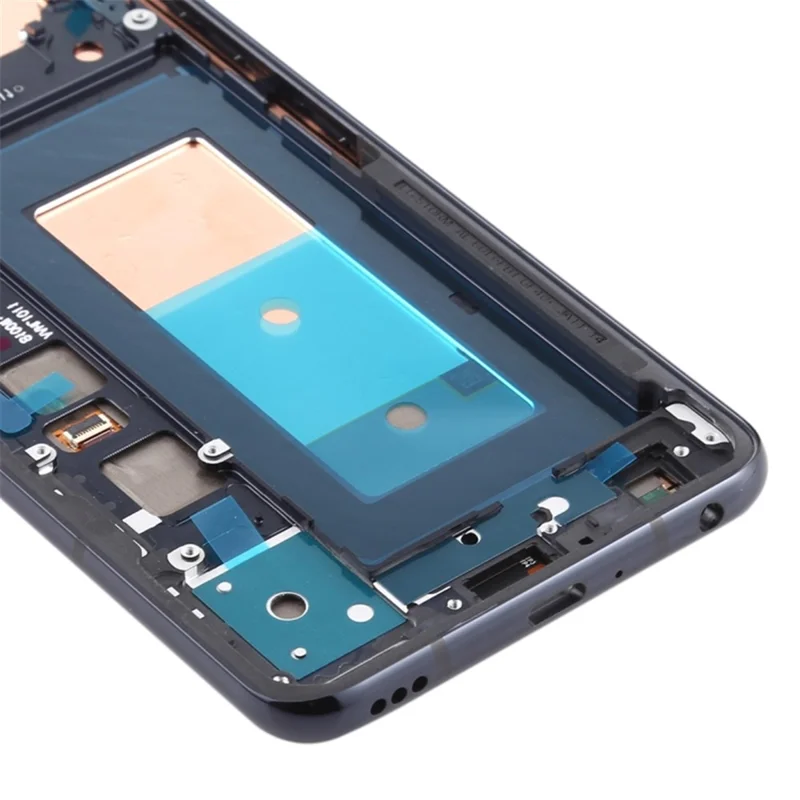OEM AMOLED Screen Display Touch Panel Digitizer Assembly with Frame Replacement (Without Logo) for LG V40 ThinQ V405 - Black