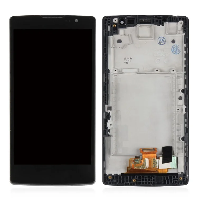 LCD Screen and Digitizer Full Assembly with Frame Repair Part for LG Spirit H440 H420 - Black