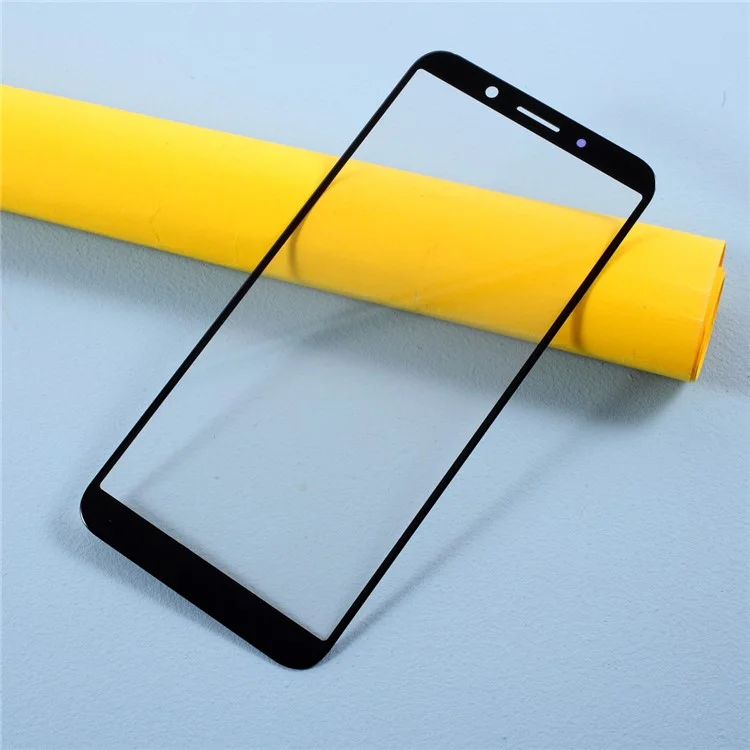 Screen Glass Lens + OCA Adhesive Replace Part for Oppo A83 2018 CPH1729 CPH1827 - Black