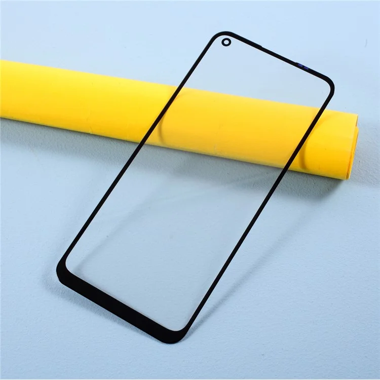 Screen Glass Lens + OCA Adhesive Replace Part for Oppo A32 2020 PDVM00 - Black