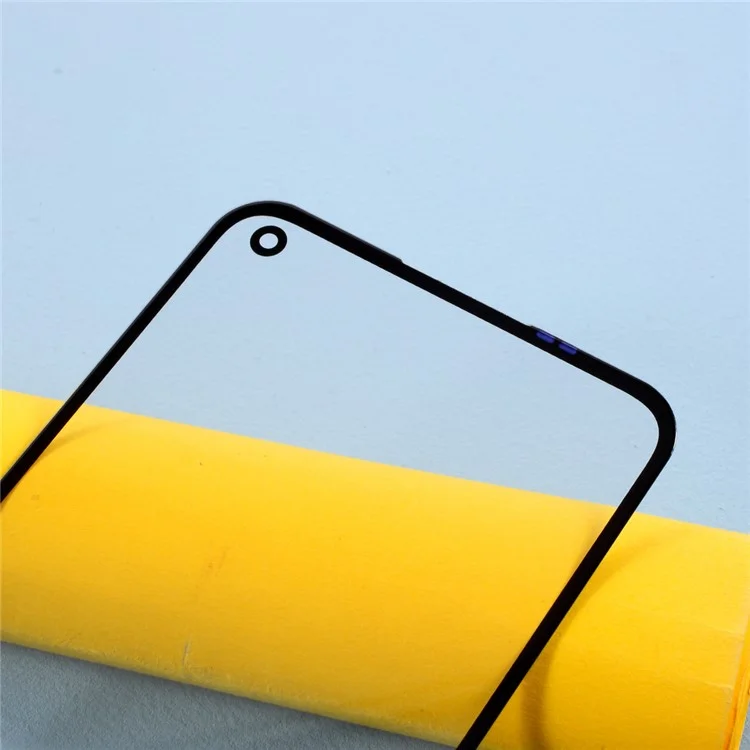 Screen Glass Lens + OCA Adhésif Remplacez la Pièce Pour Oppo A32 2020 PDVM00 - le Noir