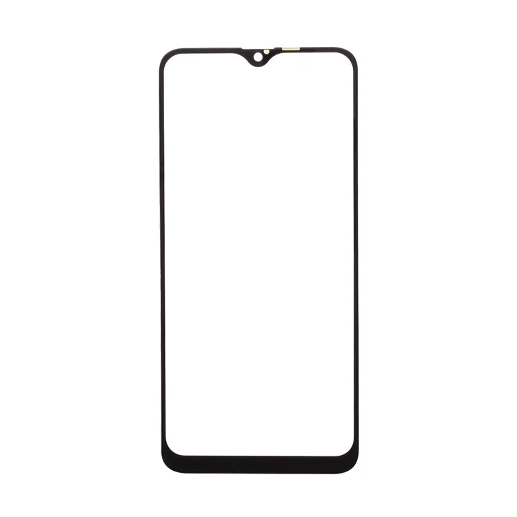 Lente de Vidrio de Pantalla + OCA Adhesivo Reemplazar Parte Para Oppo A12 2020 CPH2083 CPH2077 - Negro