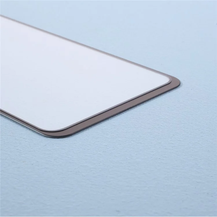 Screen Glass Lens + OCA Adhesive Replace Part for Xiaomi Redmi Note 9S 2020 - Black