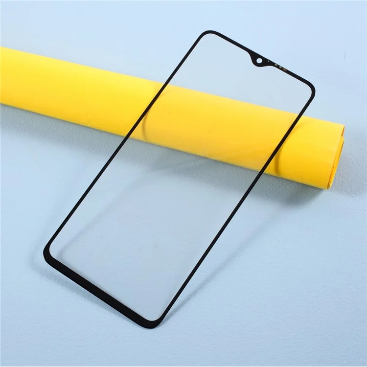 Screen Glass Lens + OCA Adhesive Replace Part for Xiaomi Redmi Note 8 Pro 2019 - Black