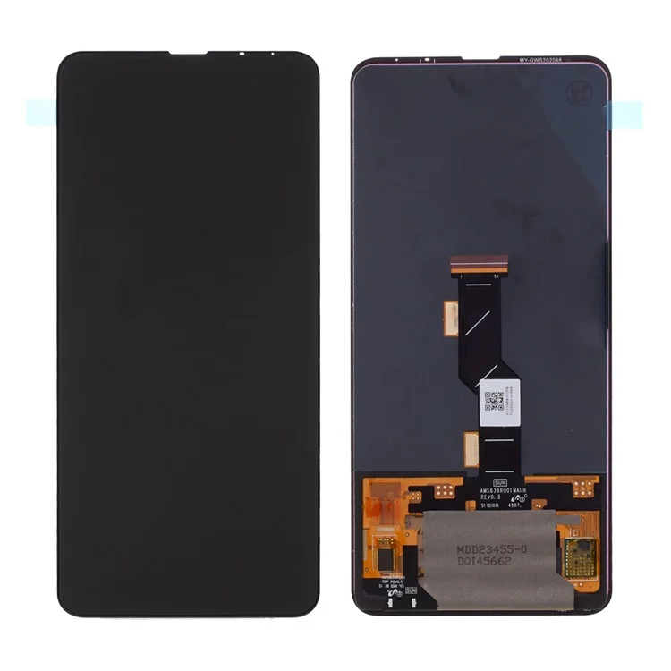 LCD -bildschirm Und Digitalisierer -montage -ersatzteil Für Xiaomi Mi Mix 3 - Schwarz