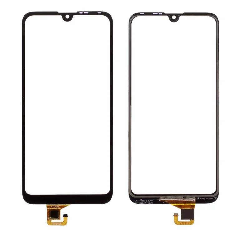 Digitizer Touch Screen Glass Replacement for Huawei Y7 2019 / Huawei Enjoy 9 (6Pin Line Version 3+32GB) - Black