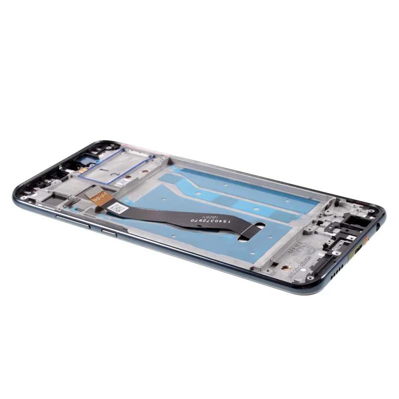 LCD Screen Display Digitizer Assembly with Frame (Without Logo) for Huawei Y9 (2019) / Enjoy 9 Plus - Black