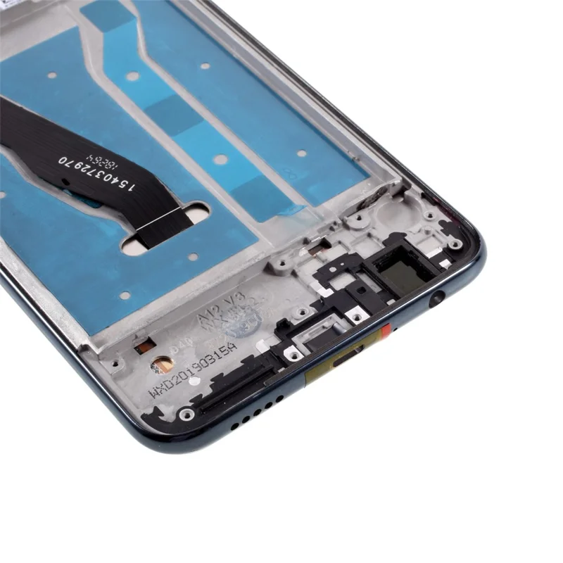 LCD Screen Display Digitizer Assembly with Frame (Without Logo) for Huawei Y9 (2019) / Enjoy 9 Plus - Black