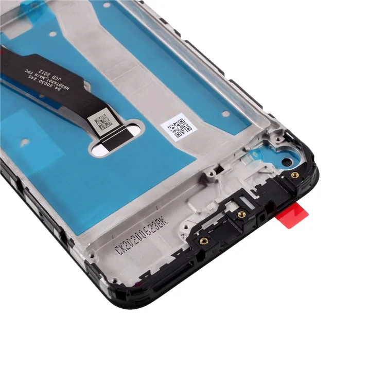 Grade B Schere Schere Display Digitazer Assembly + Frame (senza Logo) Per Huawei Goditi 10e/y6p/honor 9A - Nero