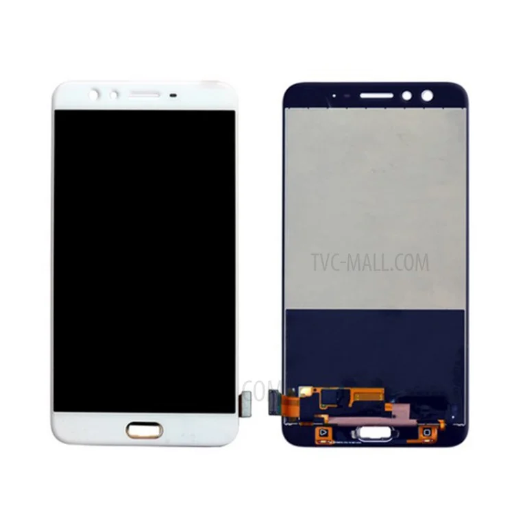 LCD Screen and Digitizer Assembly Spare Part for Oppo F3 Plus - White