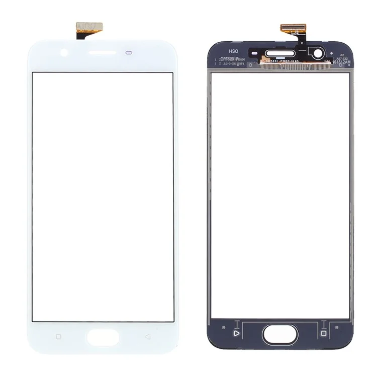 Digitizer Touch Screen Glass Replace Part for Oppo A57 (without Logo) - White