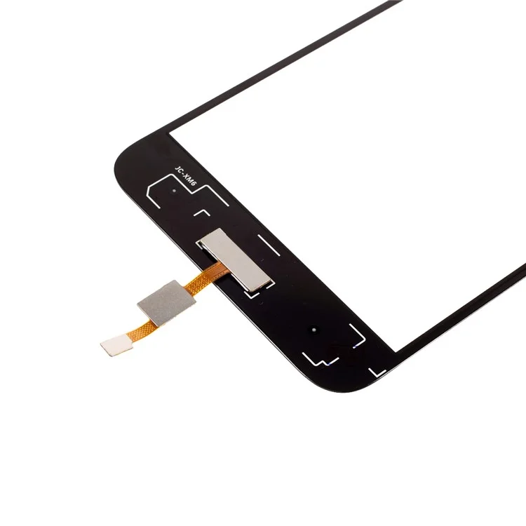 Digitizer Touch Screen Glass Replacement with Fingerprint Button Flex Cable for Xiaomi Mi 6 - Black