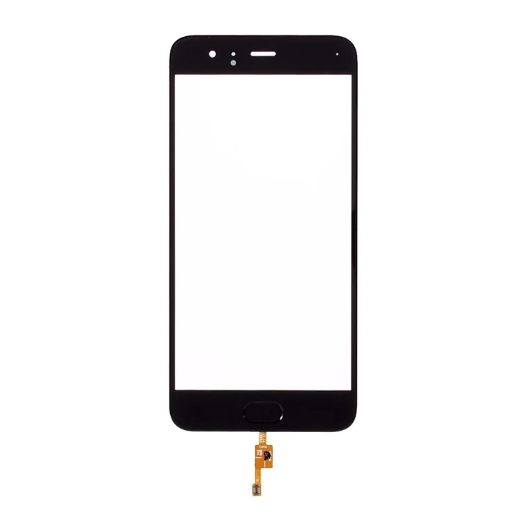 Digitizer Touch Screen Glass Replacement with Fingerprint Button Flex Cable for Xiaomi Mi 6 - Black