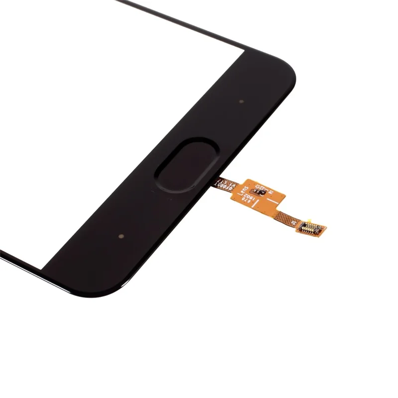 Digitizer Touch Screen Glass Replacement with Fingerprint Button Flex Cable for Xiaomi Mi Note 3 - Black