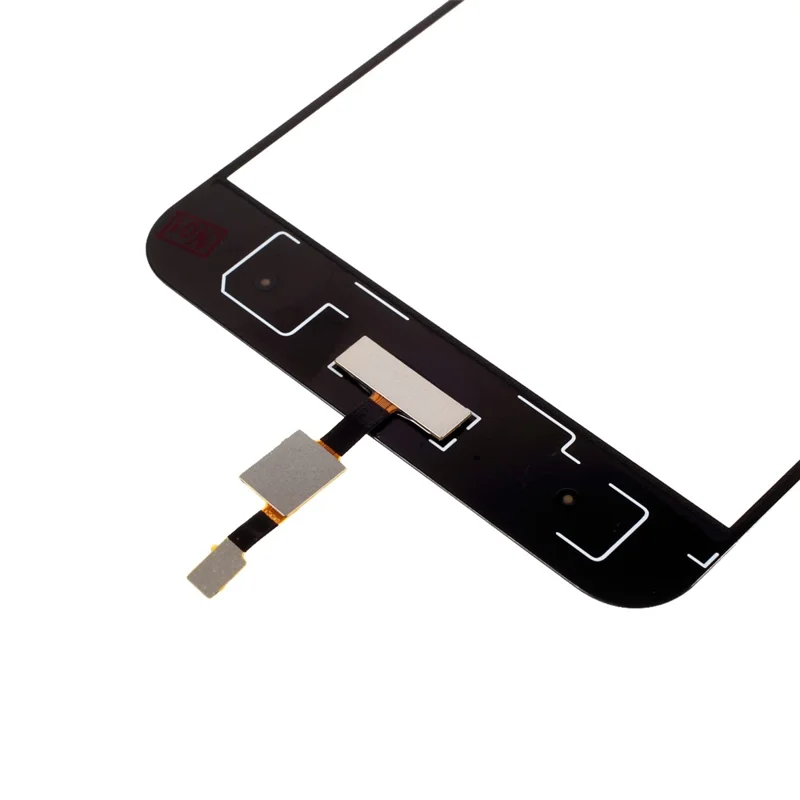 Digitizer Touch Screen Glass Replacement with Fingerprint Button Flex Cable for Xiaomi Mi Note 3 - Black