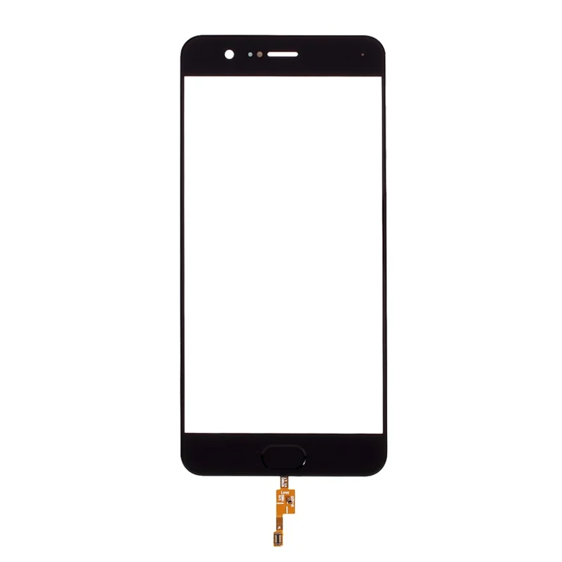 Digitizer Touch Screen Glass Replacement with Fingerprint Button Flex Cable for Xiaomi Mi Note 3 - Black