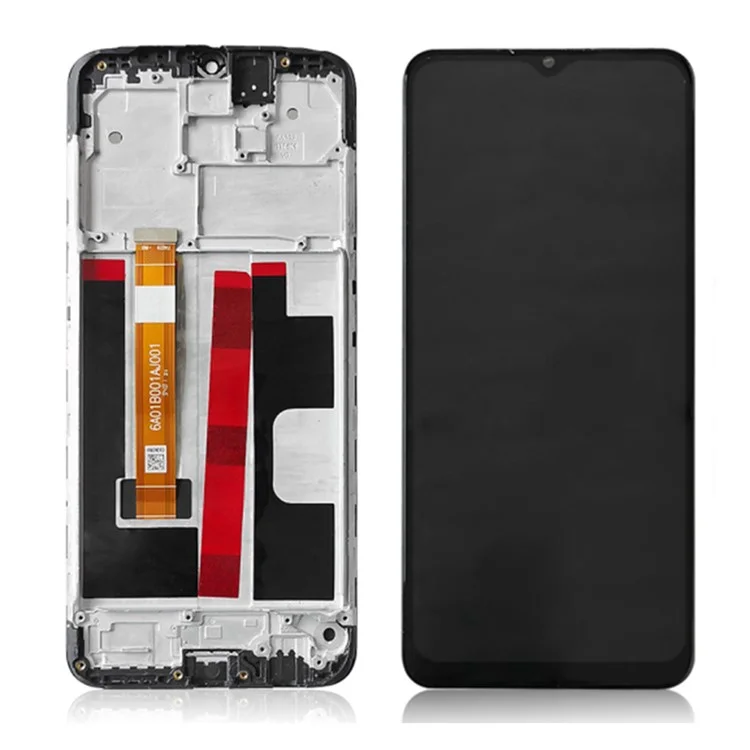 Montagem Do Digitador De Exibição Da Tela Do LCD Com Parte Do Quadro Para OPPO A9 (2020) / A11x.