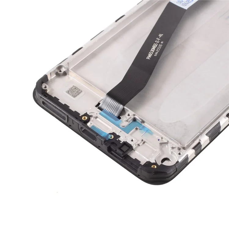 Display LCD e gruppo digitalizzatore + cornice di ricambio (senza logo) per Xiaomi Redmi 9 - Nero