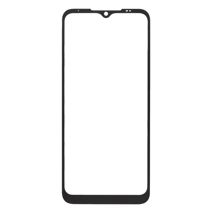 Skærmglaslinse + OCA-klæbringsmiddel til udskiftning til Motorola Moto G9 (2020)