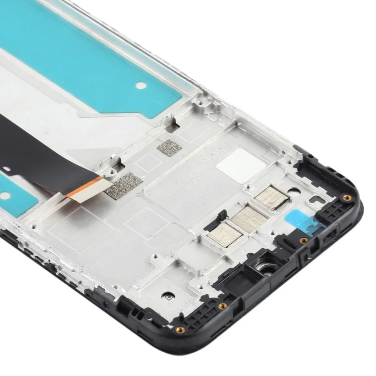 Assemblaggio di schermo LCD e digitizer + telaio per LG K41S LMK410EMW/LM-K410EMW/LM-K410 - Nero