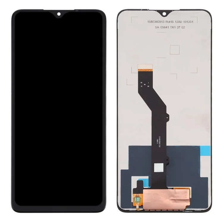 Tela LCD e Peça de Montagem do Digitalizador Para Nokia 5.3 TA-1234 TA-1223 TA-1227 TA-1229