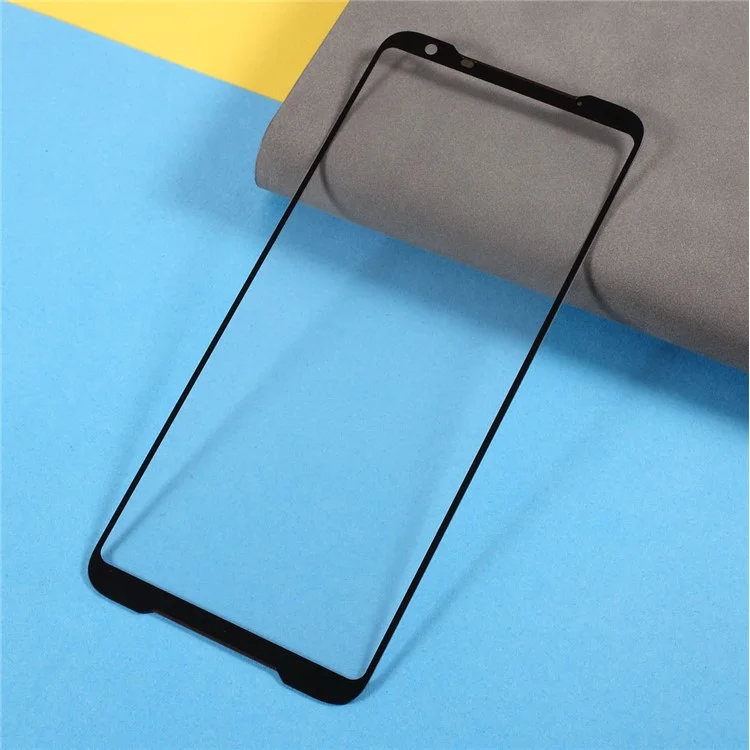 Front Screen Glass Lens Replace Part (without logo) for Asus ROG Phone II ZS660KL