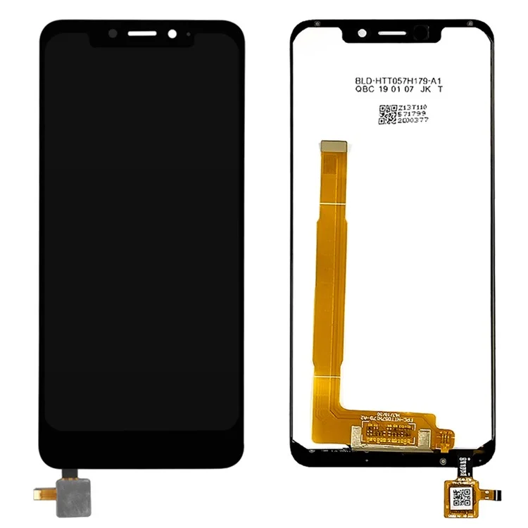 OEM LCD Screen And Digitizer Assembly Para Vodafone Smart N10 VFD 630 (sem Logotipo) - Preto