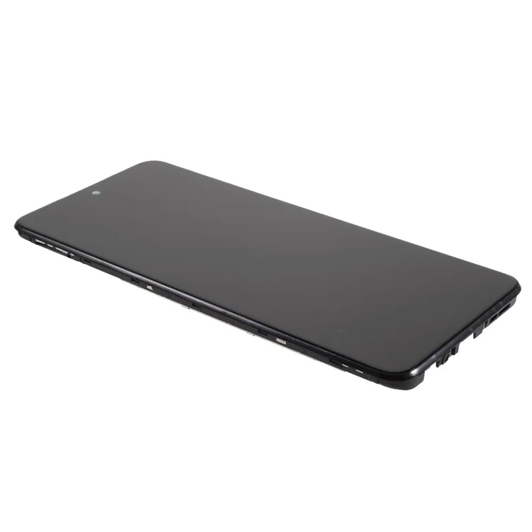 LCD Screen and Digitizer Assembly + Frame Part (Without Logo) for Honor 10X Lite