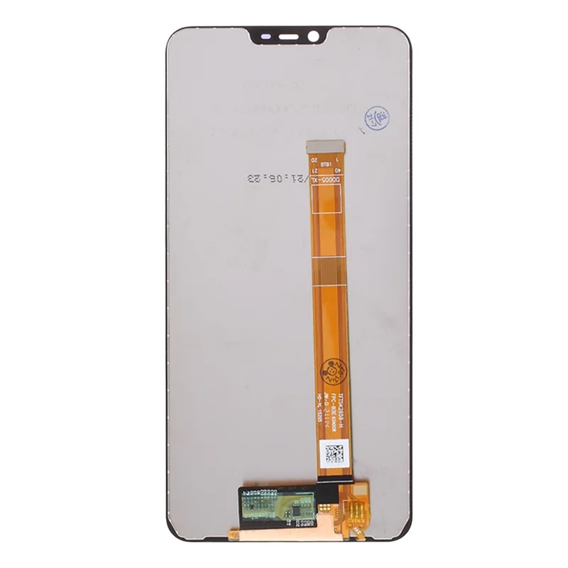 LCD-scherm en digitizer montageonderdeel voor Oppo A12e - Zwart
