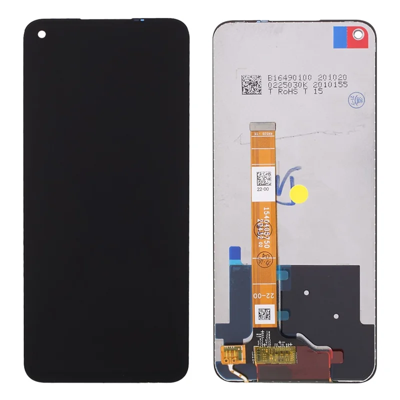 LCD Screen and Digitizer Assembly Part for Realme 7 (Global) (Asia) - Black